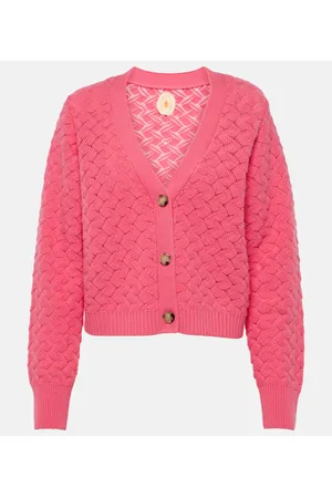 Jardin des Orangers Cardigan cropped in lana e cashmere