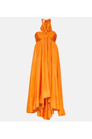ZIMMERMANN Abito midi Halcyon in seta