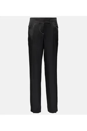 Tom Ford Pantaloni regular in raso