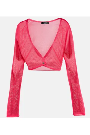 VERSACE Cardigan cropped Medusa