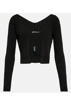 Jacquemus Cardigan La Maille Pralù Longue con logo