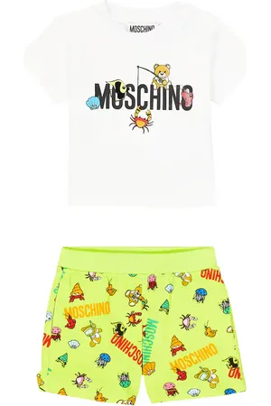 Moschino Baby - T-shirt e shorts in cotone