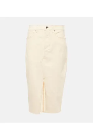 VERONICA BEARD Gonna midi di jeans Breves