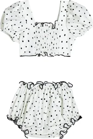 Suncracy Baby - Costume intero Formentera a pois