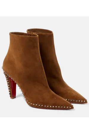 Christian Louboutin Stivaletti Vidura in suede con borchie