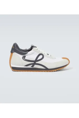 Loewe Sneakers Flow Runner con suede