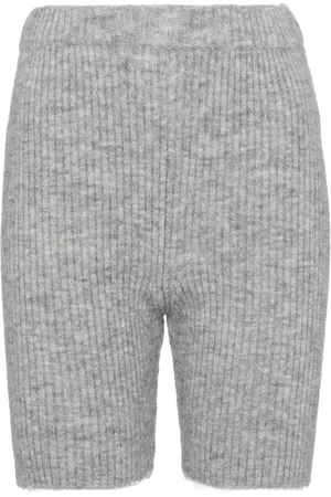 Nanushka Shorts Siu in misto lana e alpaca