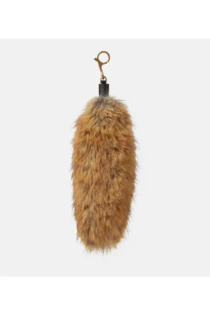 Burberry Charm in pelliccia sintetica