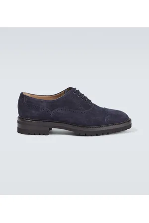 Manolo Blahnik Stringate Norton in suede