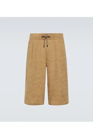 DRIES VAN NOTEN Shorts in misto iuta