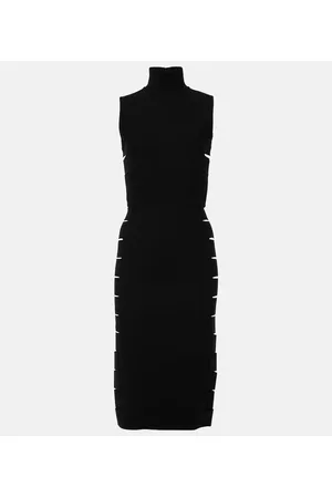 Alaïa Alaïa Abito midi con cut-out