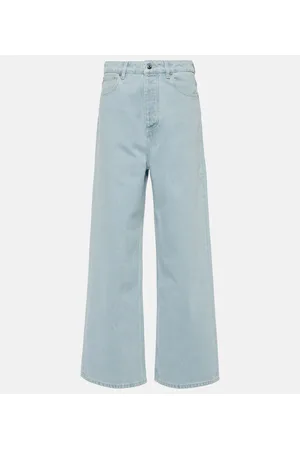 Nanushka Jeans Josine a gamba larga e vita alta