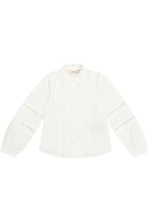 Scotch&Soda Blusa in cotone con ricamo
