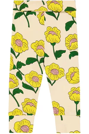 Mini Rodini Baby - Leggings in misto cotone con stampa