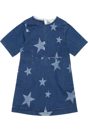 Stella McCartney Abito di jeans con stampa