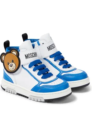 Moschino Sneakers in pelle con logo
