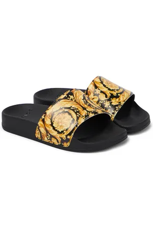 VERSACE Sandali con stampa Barocco