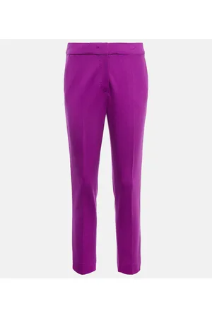 Max Mara Pantaloni slim Tanga in jersey
