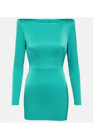 ALEX PERRY Miniabito in crêpe satin