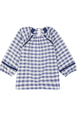 Tartine Et Chocolat Blusa in cotone a quadri