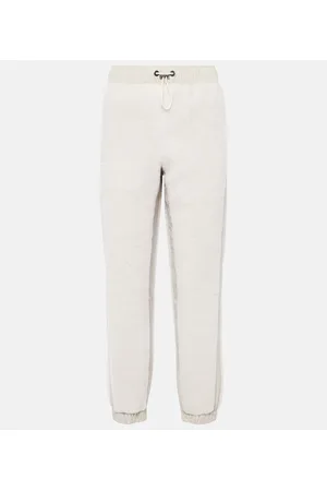 Brunello Cucinelli Pantaloni sportivi in misto lana