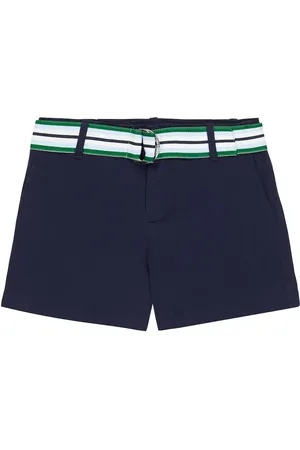Ralph Lauren Shorts in twill di cotone con cintura