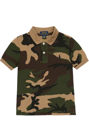 Ralph Lauren Polo in cotone camouflage