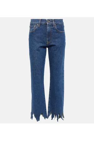 J.W.Anderson Jeans cropped distressed