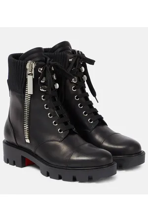 Christian Louboutin Anfibi En Hiver Lug in pelle