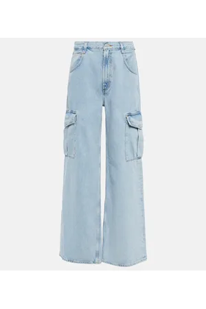 AGOLDE Pantaloni cargo Minka in denim
