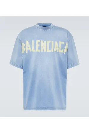Balenciaga T-shirt Tape Type in jersey di cotone