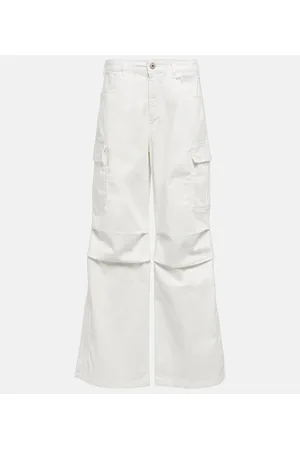 AG Jeans Pantaloni Cargo Moon a gamba larga