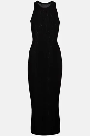 WARDROBE.NYC Abito midi in jersey di cotone