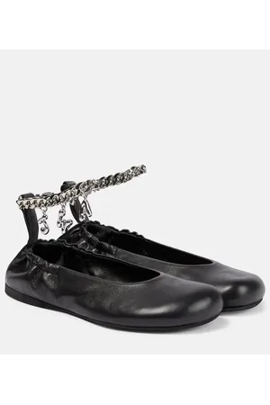 J.W.Anderson Ballerine Charm in pelle