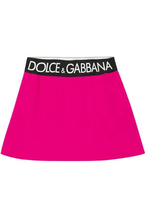 Dolce & Gabbana Gonna in cotone con logo