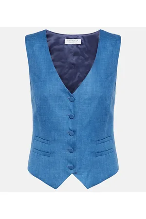 GABRIELA HEARST Gilet Coleridge in misto lana