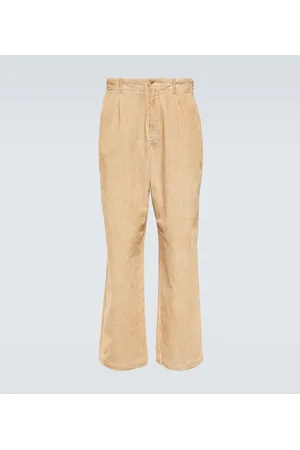 OUR LEGACY Pantaloni Borrowed in cotone e lino
