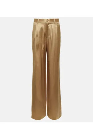 NILI LOTAN Pantaloni Flavie in charmeuse
