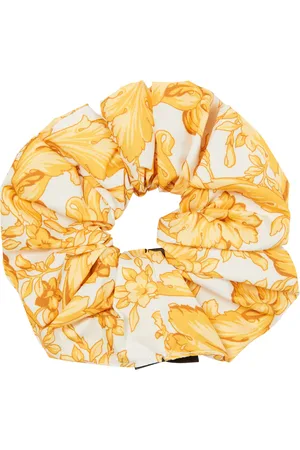 VERSACE Scrunchy in twill Barocco