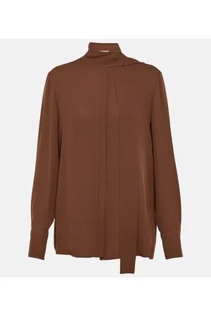 VALENTINO Blusa in georgette di seta