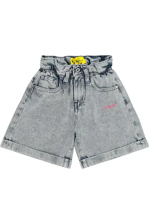 OFF-WHITE Shorts di jeans