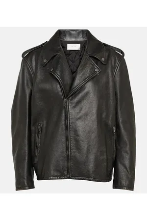 The Row Giacca biker Catilina in pelle