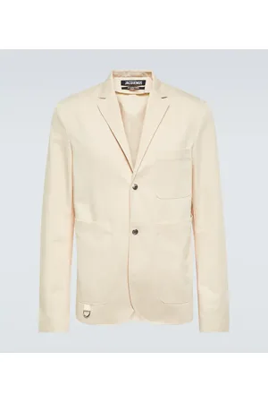 Jacquemus Blazer Jeans in cotone e lino