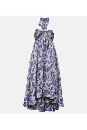 ZIMMERMANN Abito midi Devi in seta