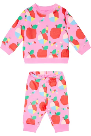 Stella McCartney Baby - Felpa e pantaloni sportivi in jersey