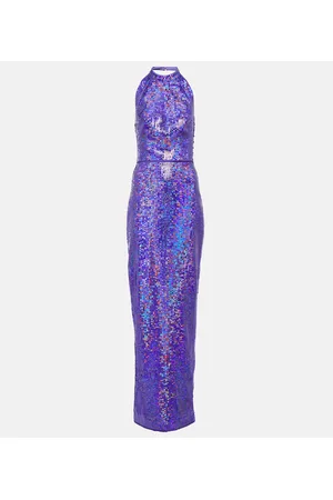 Rasario Abito lungo con paillettes
