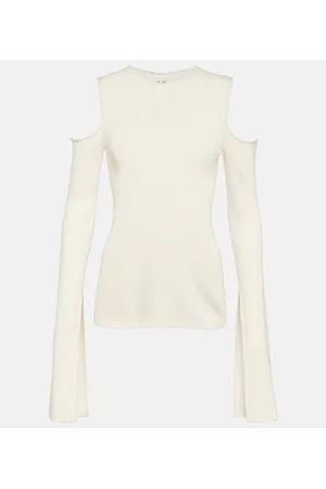 Rick Owens Top in lana vergine con cut-out