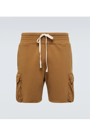 Les Tien Shorts cargo in jersey di cotone
