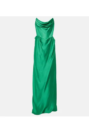 Vivienne Westwood Abito lungo in raso