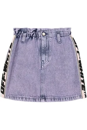 OFF-WHITE Gonna di jeans con logo